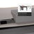 Gray Adjustable Metropol Wood and Metal Desk with Rolling Container and Storage in Off-White from Vitra For Sale - Image 8 of 12
