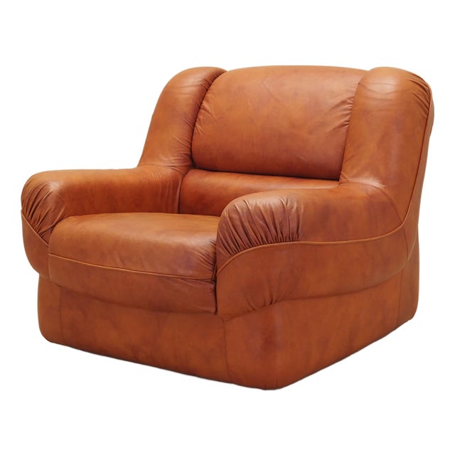 Italian Orange Armchair from Mimo Padova, 1970s For Sale