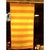 Moroccan Vintage Handwoven Moroccan Berber Kilim, Handwoven Stripe Pattern, Yellow & Orange, 3x5 For Sale - Image 3 of 3