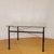 Metal Vintage Scandinavian Glass and Metal Coffee Table by Johan Huldt, 1980s For Sale - Image 7 of 10