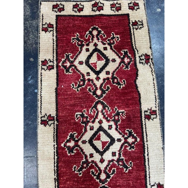 Turkish Yastik Rug 1'4" x 3'4" #23899 Explore a curated collection of hallway runners, wool rugs, and handmade...