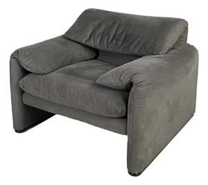 Modern Italian Maralunga Chair by Vico Magistretti for Cassina, 1970s