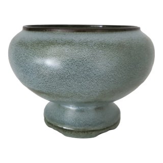 1950s Frankoma Footed Vase, Large For Sale