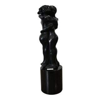 Gene Adcock "Slow Dance" Bronze Sculpture For Sale