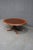 Traditional Henkel Harris Oval Mahogany Coffee Table With Banded Inlaid Top For Sale - Image 3 of 17