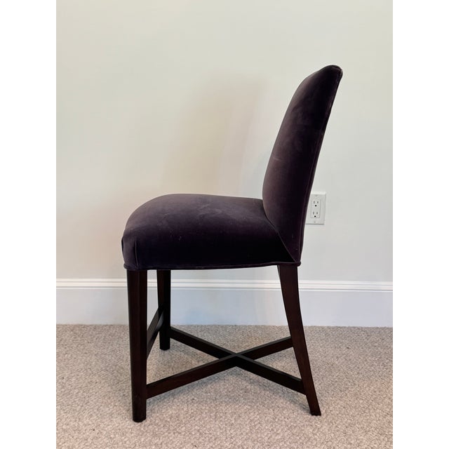 Donghia Donghia Side Chair With Mahogany Legs For Sale - Image 4 of 8