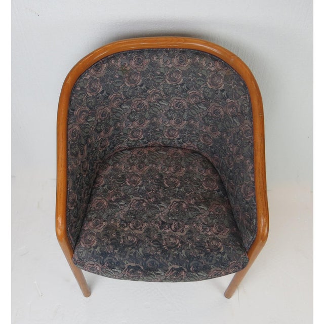 1960s Vintage Charlotte Chair Company Inc Sculptural Bucket Chairs a