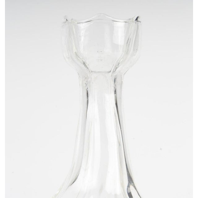 Carafe and cedère glass, enameled, crystal, early 20th century. Carafe and cedère glass, early 20th century, enameled...