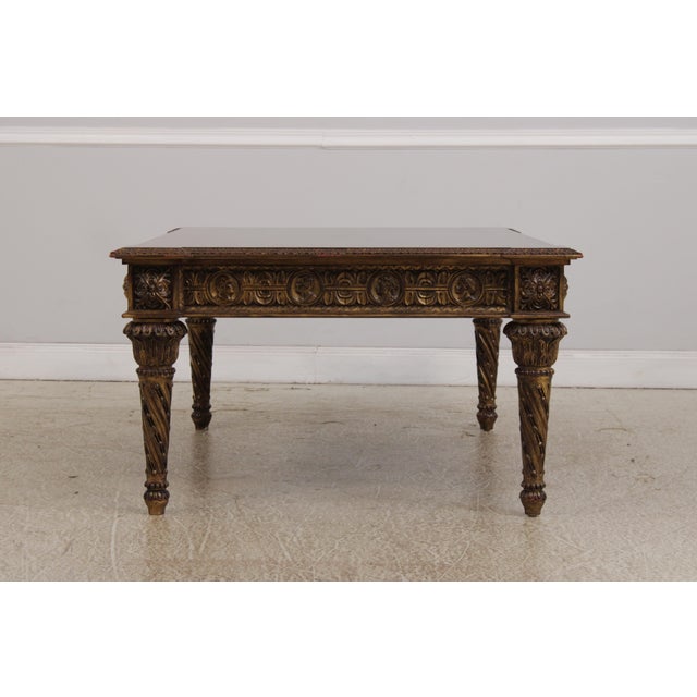 2000 - 2009 Ej Victor Historic Mansions Large Coffee Table For Sale - Image 5 of 15