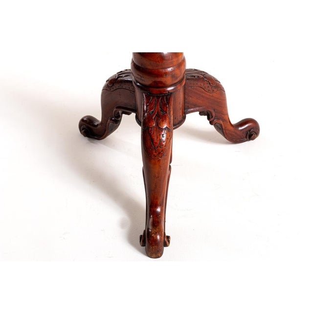 Mahogany Barley Twist Coffee Table with Carved Decor For Sale - Image 3 of 10