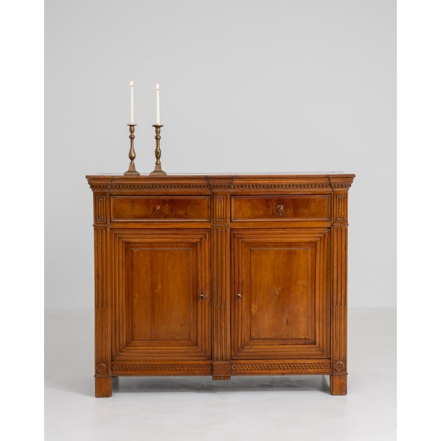 19th Century Oak Louis XVI Buffet For Sale - Image 14 of 18