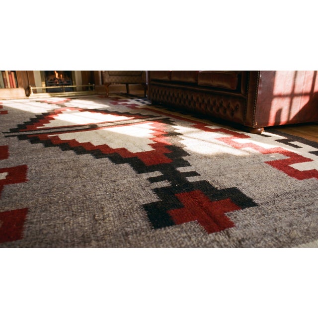 1930s American Navajo Carpet For Sale - Image 10 of 12
