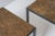 Identical Square Slate Stone Coffee Tables, 1950s, Set of 2 For Sale - Image 11 of 12
