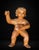 Baroque Spanish Carved Polychrome Wooden Cherubs, Baroque, 1650, Set of 2 For Sale - Image 3 of 9