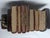 Antique Scandinavian Library Set of 7 – Brown, Burgundy & Cognac Leather Books For Sale - Image 10 of 16