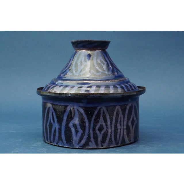 Vintage Tibor Khabia Box in Enameled Copper from Studio Del Campo Turin, Italy, 1960 For Sale - Image 4 of 15