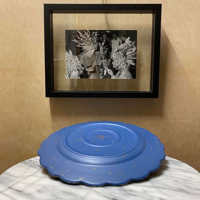 Mid 20th Century Two Emilia Castillo Ceramic and Silver Inlay Plates For Sale - Image 12 of 16