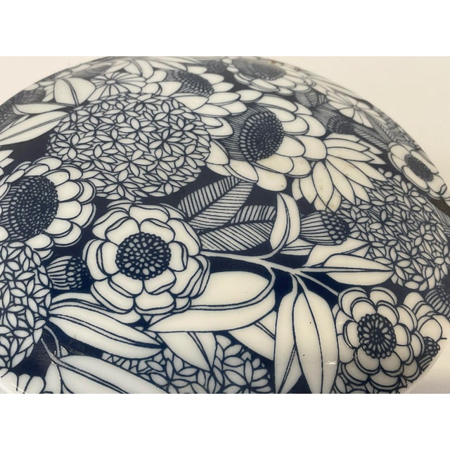 Navy Blue 1970s Andrea by Sadek Ring Box With Lid For Sale - Image 8 of 8