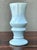 Vintage Speckled Blue Ceramic Vase For Sale - Image 11 of 18