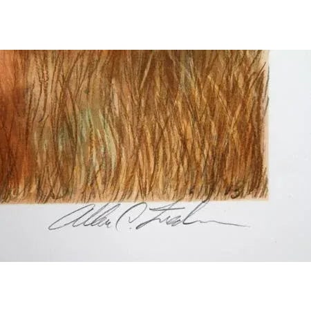 Artist: Allen Friedman, American Title: Morning Meadow Year: 1979 Medium: Lithograph, signed and numbered in pencil...