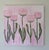 Modern Abstract Folk Art Floral Acrylic Painting On Stretched Canvas, “Morning Blooms,” Signed, Melinda S Best, 2026