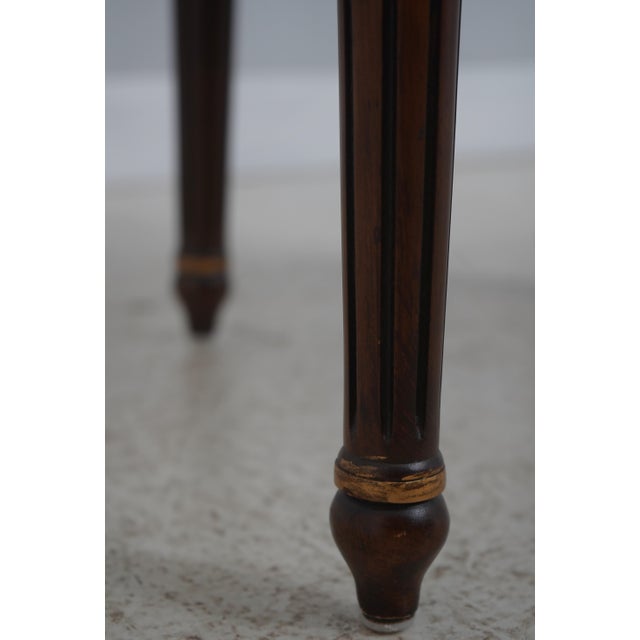 Pair of Andre Originals Louis XVI Style Armchairs For Sale - Image 9 of 18