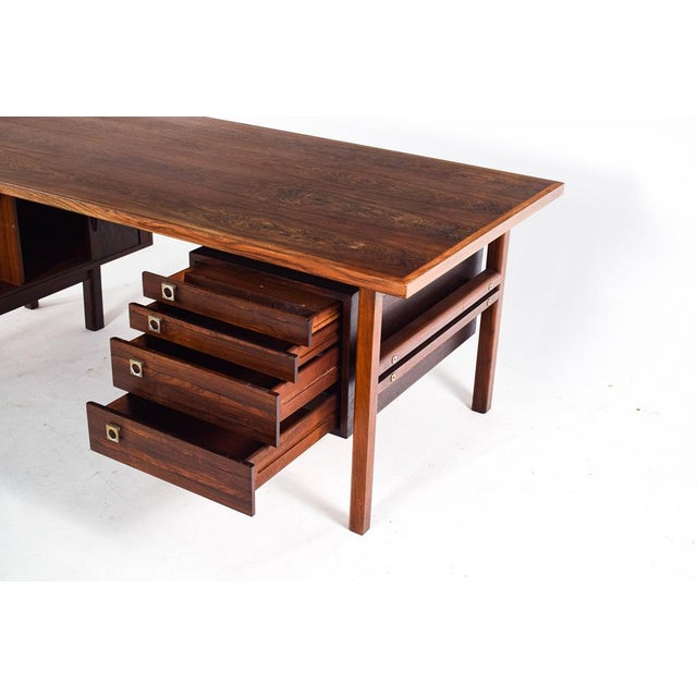 Rosewood Desk by Arne Vodder for Sibast, 1960 For Sale - Image 7 of 12