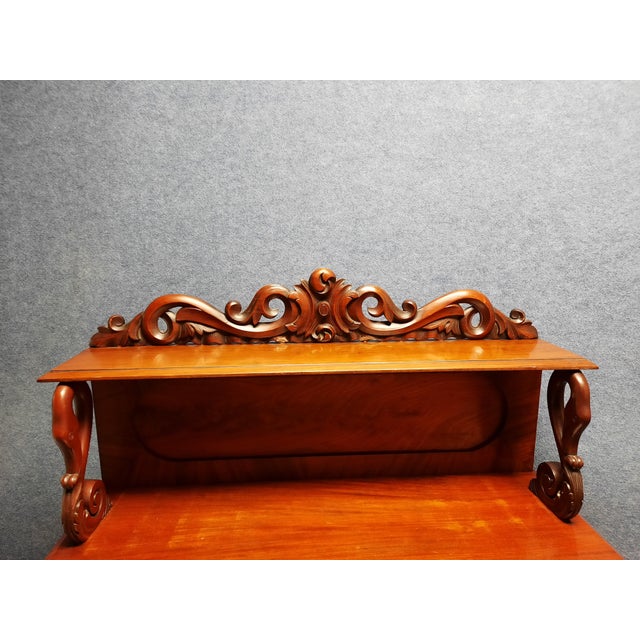 Wood 19th Century Mahogany Buffet For Sale - Image 7 of 16