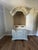 French Provincial Authentic Habersham European Country Media Armoire - 91.5" H For Sale - Image 3 of 7