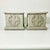 Chippendale 1989 Vintage Italian Florentine Style Medallion Reconstituted Stone Planters - A Pair For Sale - Image 3 of 10