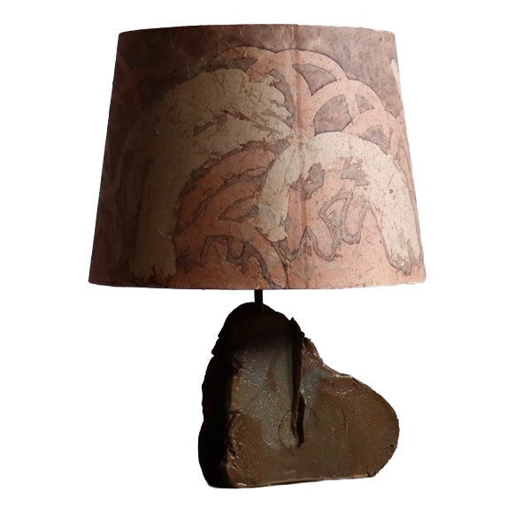 Vintage Ceramic Table Lamp by Marianne Koplin, Germany, 1970s For Sale