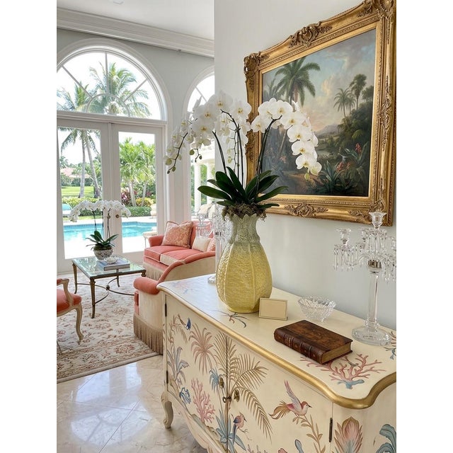 Vintage Italian Mid-Century Majolica Pineapple Vase For Sale - Image 10 of 11