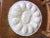 Late 20th Century Vintage Floral Egg Plate by Fitz and Floyd For Sale - Image 5 of 6