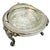 American Mid 20th Century American Rogers Silver-Plated Roll Top Caviar / Butter Dish With Glass Liner - Caviar Server For Sale - Image 3 of 9