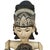 "A pair of hand crafted wooden Indonesian wayang golek rod puppets of Rama and his wife Sita, the central characters of...