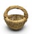 Charming Vintage French Wicker Harvest Gathering Basket. This small, round handwoven wicker harvest basket from SW France...