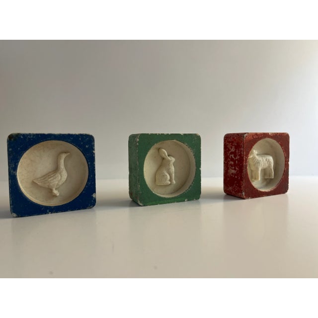 Antique French Stone Animal Molds - Set of 3 For Sale In New York - Image 6 of 9