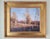 Original, one of a kind oil painting by Calvin Liang (b. 1960) depicting a vibrant rural California landscape. The medium...