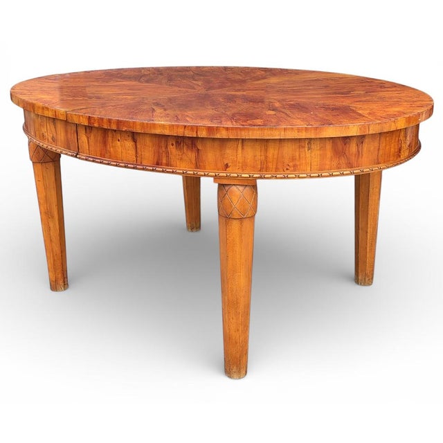 Extendable Italian Walnut Dining Table, 1800s For Sale - Image 15 of 15