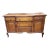 1930s English Edward VII Mahogany Breakfront Sideboard For Sale