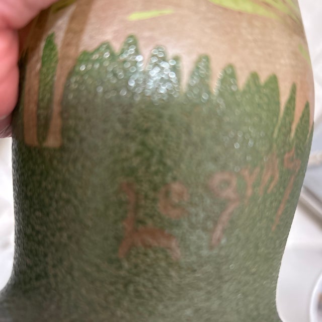 1900s Tall Legras Vase For Sale - Image 12 of 12