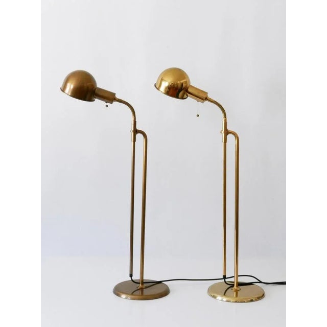 Mid-Century Modern Bola Reading Floor Lamps by Florian Schulz, 1970s, Set of 2 For Sale - Image 15 of 18