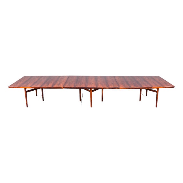 Mid Century Danish Rosewood Conference Table by Arne Vodder for Sibast, C1960s For Sale