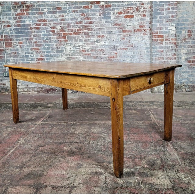 French 19th Century French Farm Dining Table For Sale - Image 3 of 13