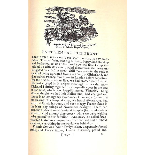 Paper "Memoirs of a Fox-Hunting Man" 1929 Sassoon, Siegfried For Sale - Image 7 of 8
