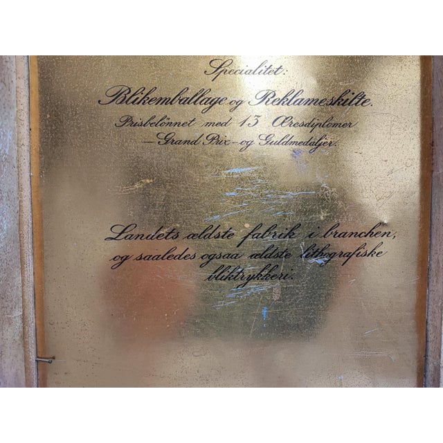 Vintage Brass Advertisement Picture by Sandviken, 1970s For Sale - Image 3 of 10