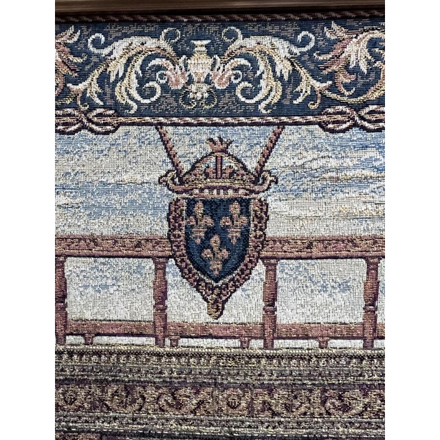 Framed Jacquard Tapestry, Belgium, 1990s For Sale - Image 6 of 11