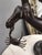 Italian Bronze Boy with Crab Figural Garden Sculpture For Sale - Image 3 of 12