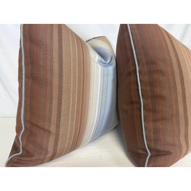 Transitional Missoni Home "Yumbel Outdoor-1" 22" Pillows-a Pair For Sale - Image 3 of 3