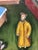 Yitzchak Roman, Israeli Judaica Folk Art Oil Synagogue Interior Malkos Lashes Erev Yom kippur, 1968 For Sale - Image 4 of 8